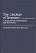 Books : The Literature of Terrorism: A Selectively Annotated Bibliography