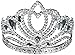 Princess Tiara Silver - Sparkling Party Accessory - Children