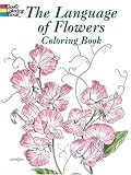 The Language of Flowers Coloring Book (Dover Pictorial Archives)