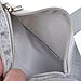 Bluecell Slim Water resistance Sporty Travel Waist Bag for Carrying iPhone 5 4S 3GS Cellphone (Silver)