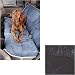 Padded Pet Cover for Bench Seat (Onyx with granite trim, Back measures 57 x 26 in. Seat measures 57 x 19 i)