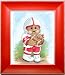 Sports Bear Football Star - Children's and Kids Room Framed Wall Art and Nursery Wall Decor