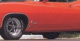 1970 Torino Cobra Snake Body Decal Set (3 Pieces)