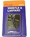 Sporting Goods : Champion Sports Plastic Whistle and Lanyard