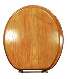 LDR 050-1700 Industries Cross Grain Toilet Seat, Oak