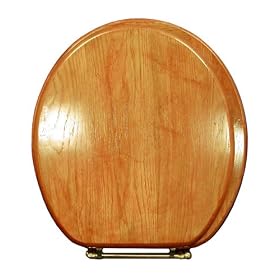 LDR 050-1700 Industries Cross Grain Toilet Seat, Oak by LDR