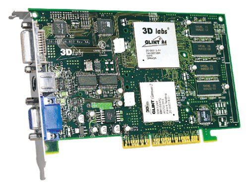 3dlabs Oxygen GVX1-Pro 64MB AGP Grafikkarte