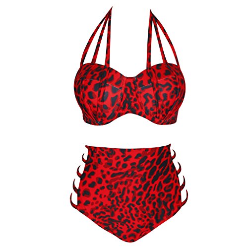 Bikini, Swimsuit, Abary Women 2 Piece Set Patterns Plus Size Bathing Suit
