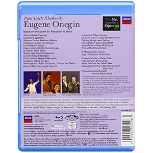 Tchaikovsky: Eugene Onegin [Blu-ray] [Import anglais]