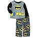 Batman Boys Fleece Pajamas (Grey Batman Costume, 3T)