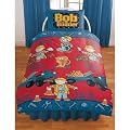 Official Bob The Builder Tools Bedding Set Duvet Cover and Pillow Case (Single Bed)