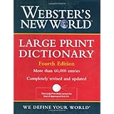 Webster's New World Large Print Dictionary