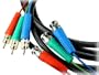 BetterCables 3M (9.84 ft) 3-Channel Silver Serpent Component Video Cable RCA/BNC