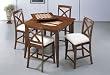 5 Piece Game Table By Coaster Furniture
