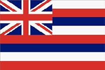 Hawaii Nylon flag 3 ft. x 5 ft.