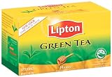 Lipton Green Tea, Honey, Tea Bags, 20-Count Boxes (Pack of 12)