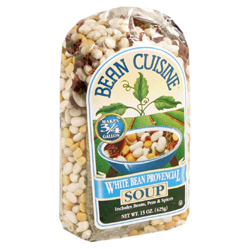 Bean Cuisine White Bean Soup Mix, 15-Ounce Boxes (Pack of 6) by Bean Soup Mixes