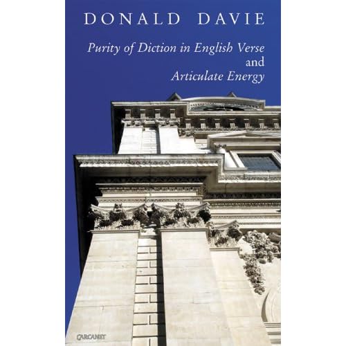 Purity of Diction in English Verse and Articulate Energy