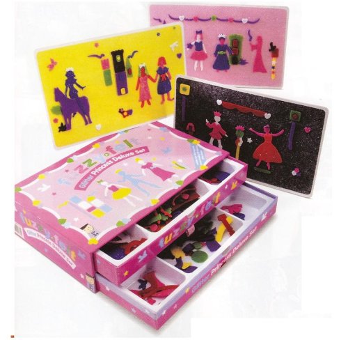 Buy Fuzzy-Felt Glitter Princess Deluxe Set online at Discounted New and Used prices. Delivered to your door with Childrens Toyshop.com
