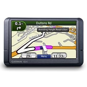 Garmin Nuvi 465T 4.3" Sat Nav for Large Vehicles with UK and Full Europe Maps, Bluetooth and Free Lifetime Traffic