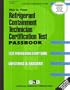 Refrigerant Containment Technician Certification Test (The Passbook Series : Passbooks for Career Opportunities)