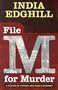 File M For Murder: A Cornelia Upshaw And Fancy Mystery