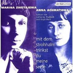 Mit dem Strohhalm trinkst du meine Seele. CD. . Gedichte. Lesung