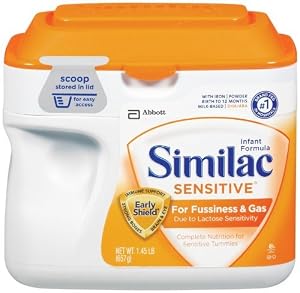 Similac Sensitive Infant Formula, with Iron, Powder, 1.41 lb.