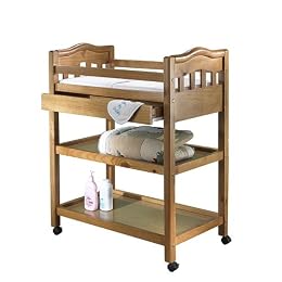 Sorelle Nicki Changing Table - Oak Finish