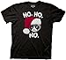 Grumpy Cat Ho Ho No Santa Christmas Mens Black T-shirt