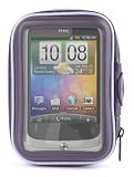 DURAGADGET Splash And Mud Protective 4 Inch Wallet With Bicycle Swivel Mount For HTC Wildfire,