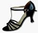 Latticed T-Strap Dancesport Shoes
