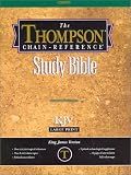 Thompson Chain-Reference Study Bible (KJV, Red Letter; Burgundy Bonded Leather)