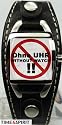 Fossil Uhrband LB-JR8511 Original Lederband schwarz