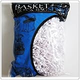 1 Bag of White Crinkle Cut Paper Shred for Gift Packaging Wrap Basket Filling party supplies