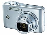 GE General Electric E1250TW Digitalkamera (12 Megapixel, 5-fach opt. Zoom, 7,6 cm (3 Zoll) Touchscreen, Auto Panorama, HD-Video, HDMI) silber