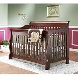 Amelia Elite 4-in-1 Convertible Crib in Oak Cider