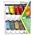 10 x 75ml REEVES ACRYLIC PAINTS inc PRIMARY COLOURS
