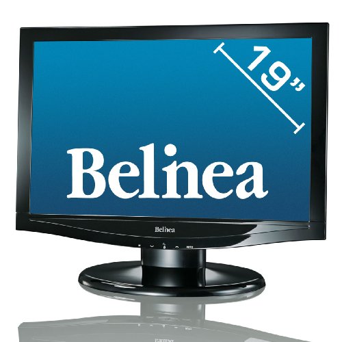 City Travel Guides Discounted  PC Hardware : Belinea 1930 B1W - 19 Zoll Widescreen TFT-Monitor mit Lautsprechern - schwarz glänzend - DVI-D Anschluss - 5 ms Reaktionszeit