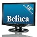 PC Hardware : Belinea 1930 B1W - 19 Zoll Widescreen TFT-Monitor mit Lautsprechern - schwarz gl&auml;nzend - DVI-D Anschluss - 5 ms Reaktionszeit