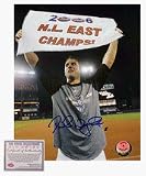 David Wright New York Mets MLB Autographed 2006 NL East Champs 16 x 20 Photograph (Unframed)
