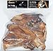 #1 Jumbo Pig Ears for Dogs. Made in the USA! All Natural Texas-Sized Large Dog Treats Pig Ears, Smoked and Delicious!! 5 Large Whole pieces from Jack's Premium.