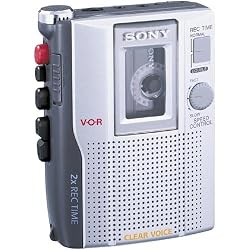 Sony TCM-200DV Standard Cassette Voice Recorder