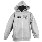 Georgia Bulldogs Ash Youth Established Zip-up Hoody Sweatshirt