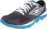 SKECHERS GOrun Damen Laufschuhe, Grau/Blau, 40