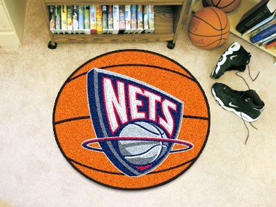 New Jersey Nets Basketball Shaped Mat 27