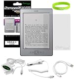 read full review CrazyOnDigital Amazon All New Kindle 4/ Kindle Touch/ Kindle Keyboard Button 6' eBook Reader Compatible Accessories Auto Car + Home Wall Charger with sync and charging cable. CrazyOnDigital Retail Package