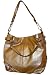 Authentic Coach Perforated Signature Leather Brooke Hobo Bag 16908 Gold