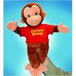 Curious George - Hand Puppet George by Russ Berrie