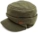 Coal Men's The Radar Brim Beanie Hat, Army, One Size